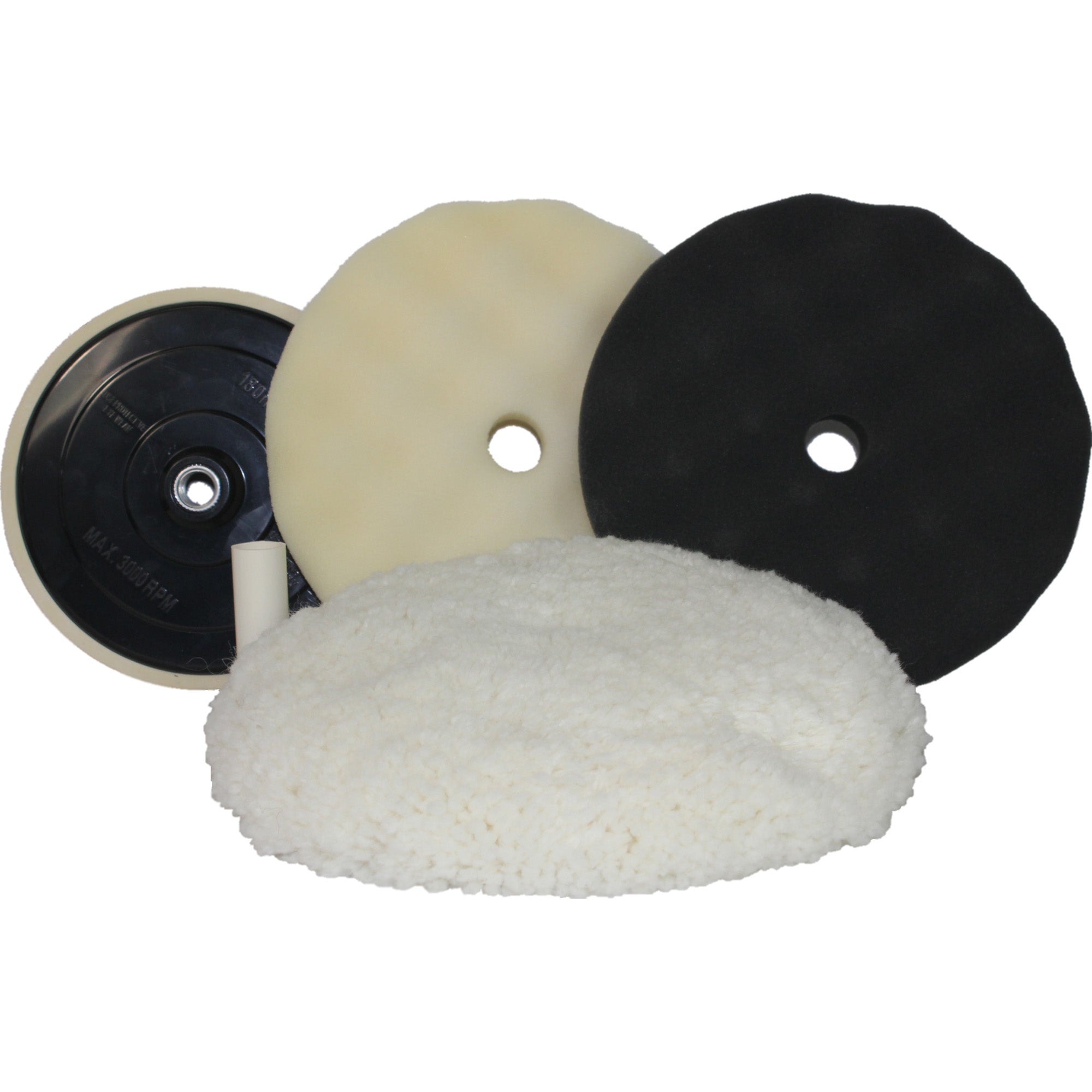 Foam & Wool Buffing Pads