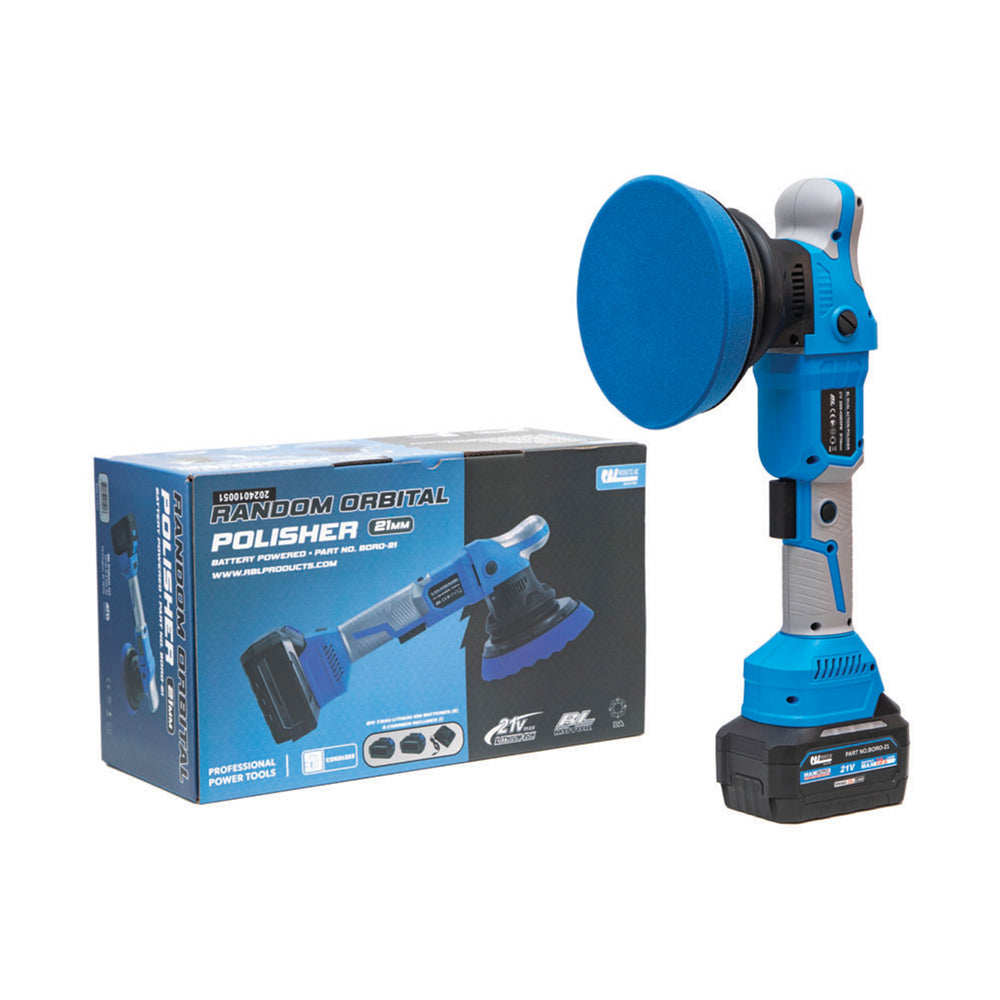 21mm Battery Operated Random Orbital Polisher