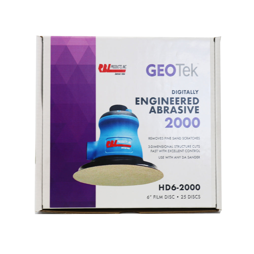 GEOTek Engineered Abrasive Film Discs