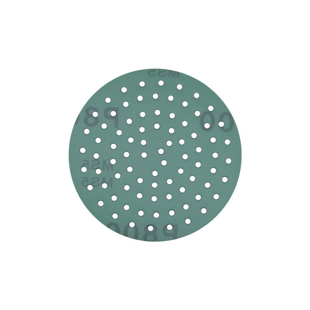 3" Green Film Multihole Sandpaper Discs