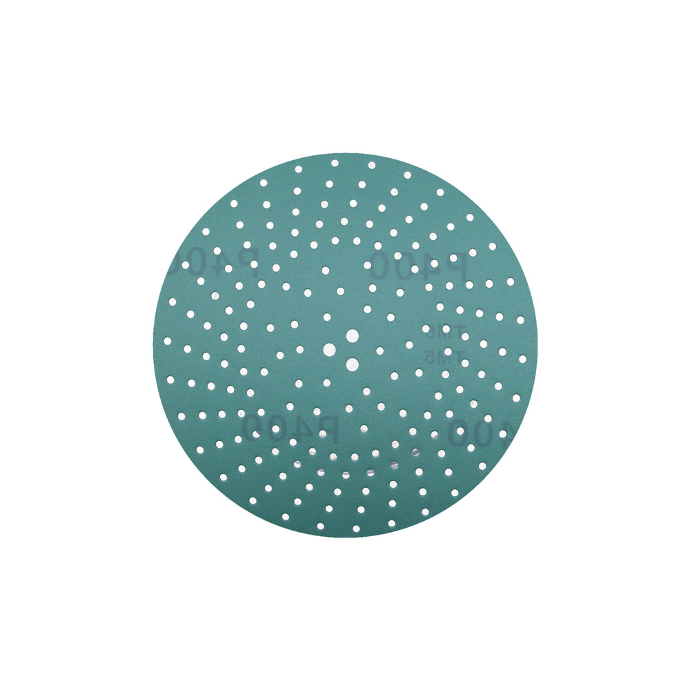 5" Green Film Multihole Sandpaper Discs