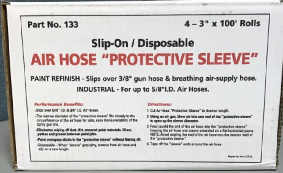 3" Air Hose Protective Sleeve